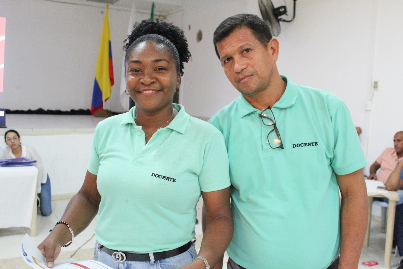 *Docentes participantes del Fortalecimiento a la Calidad Educativa con Drummond, otra apuesta de la compañía con la educación del territorio.